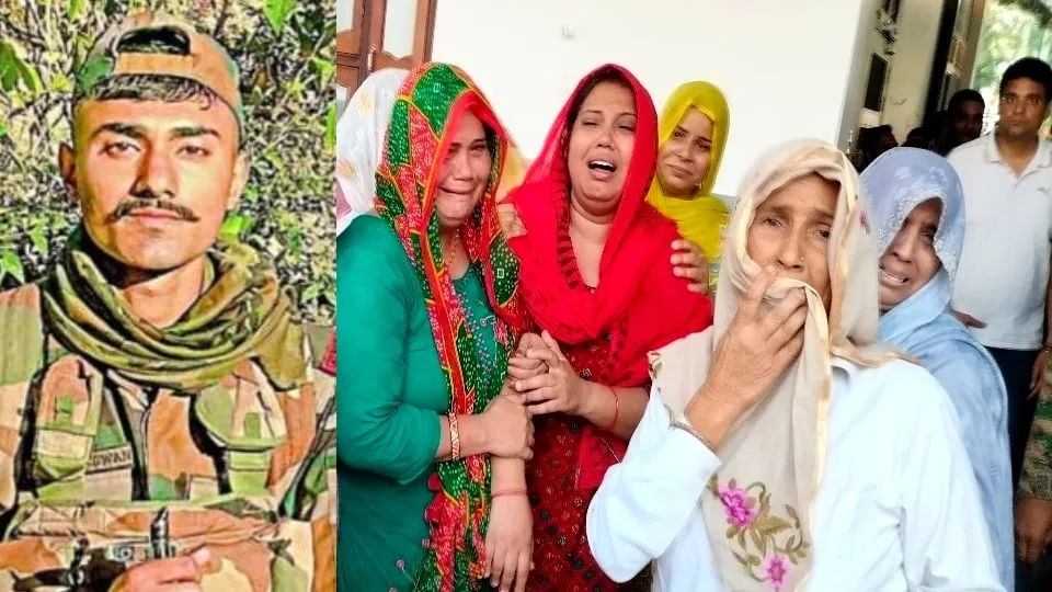 अग्निवीर लव सांगवान का राजकीय सम्मान के साथ बागपत में हुआ अंतिम संस्कार