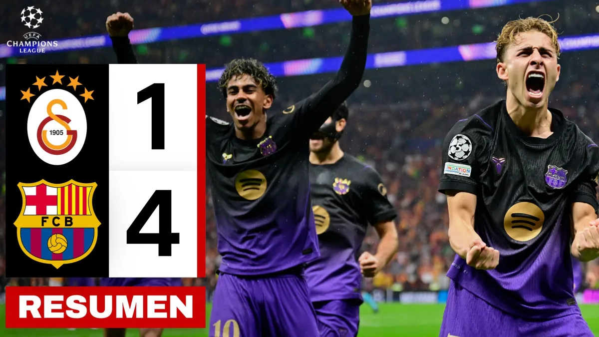 Barcelona defeat Galatasaray 4-1, Lamine leads second‑half surge