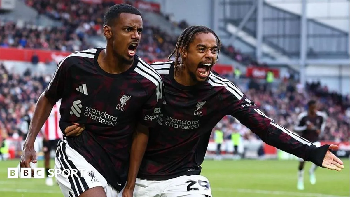 Liverpool Stages Second-Half Comeback in brentford vs liverpool Clash
