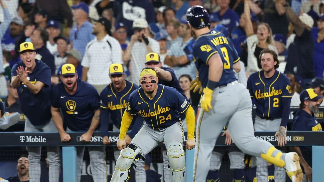 Brewers - Dodgers Game 3 Sees Milwaukee Take Control of NLCS