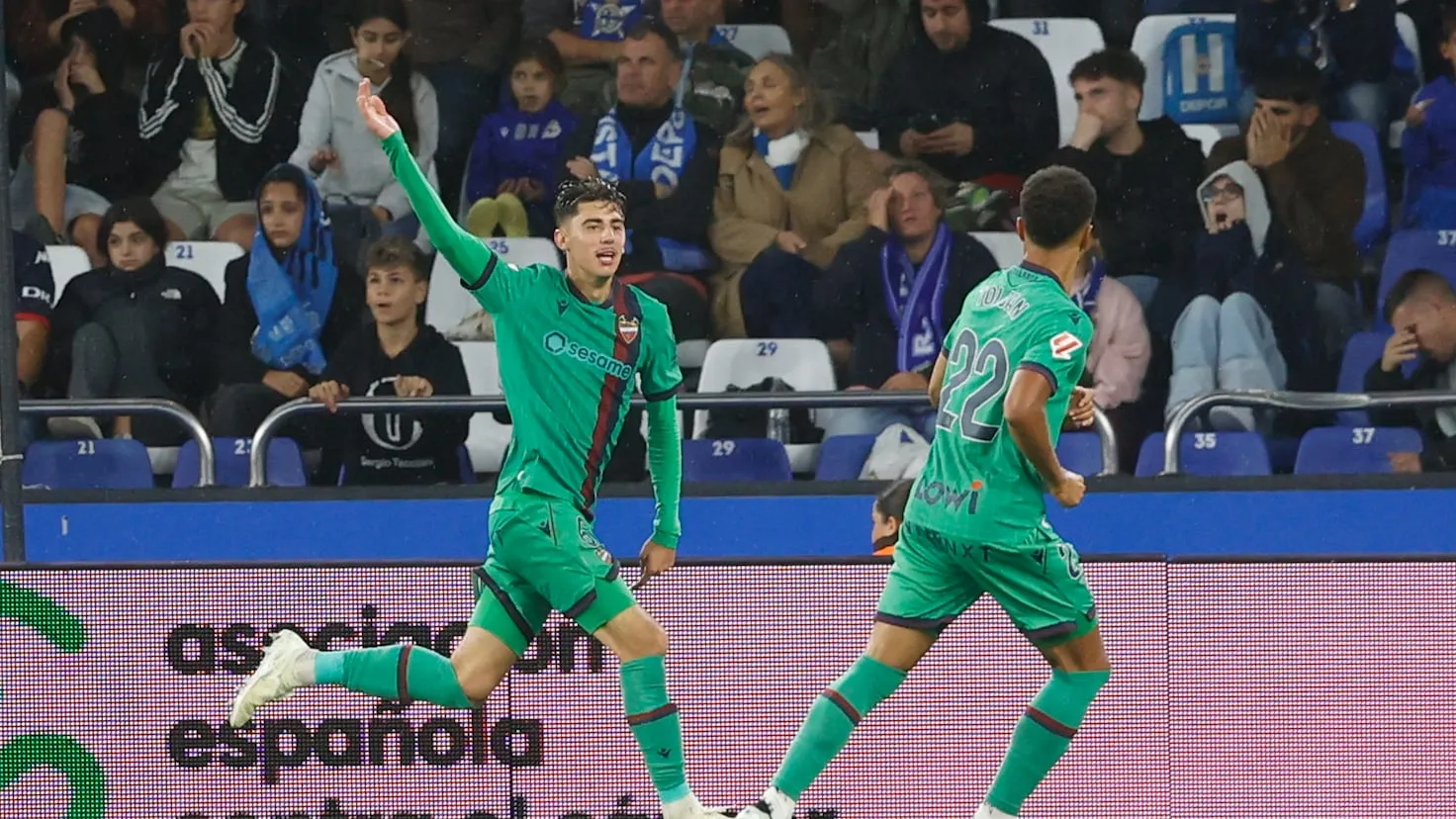 Deportivo - Levante Ends in a 1-1 Draw in LaLiga EA Sports Clash