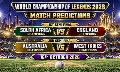 England vs South Africa: World Championship of Legends 2026 Preview