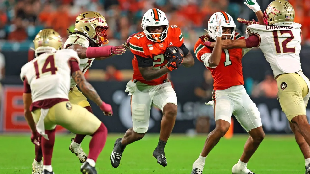 Miami Outlasts Florida State in Double-Overtime Thriller