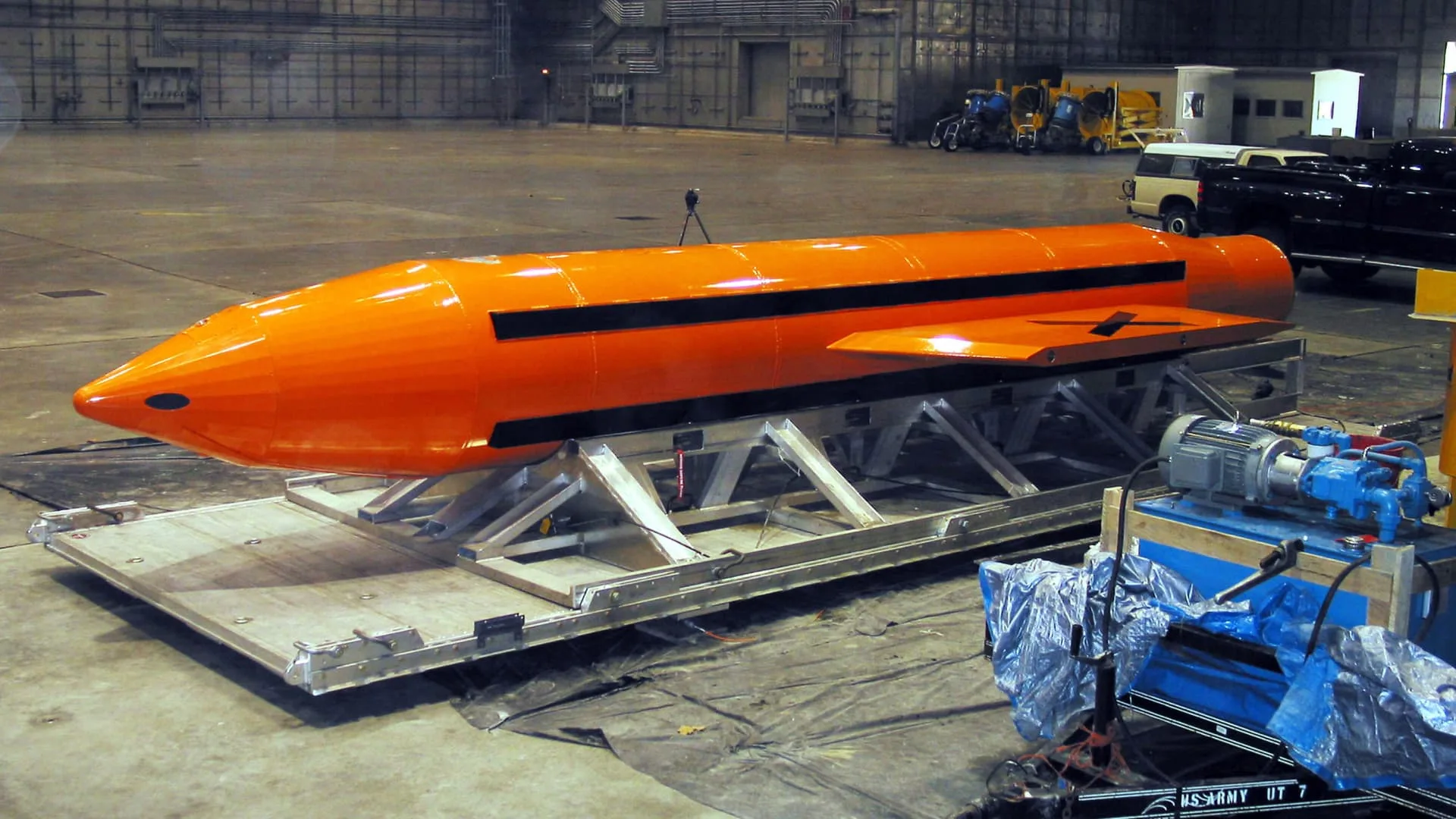 U.S. Military Considers Using the GBU-43/B Weapon Amid Ongoing Tensions with Iran