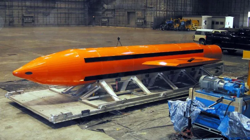 US Military Prepares Strike Plans Involving GBU-43/B Massive Ordnance Air Blast