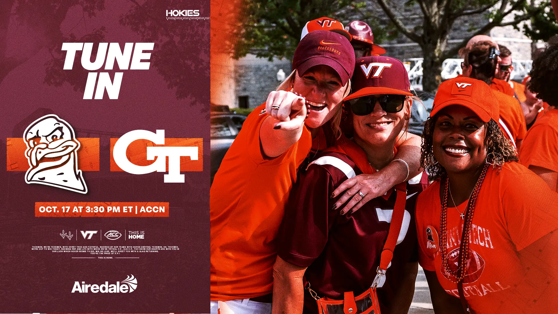 Georgia Tech vs Virginia Tech: Match Information and Broadcast Details