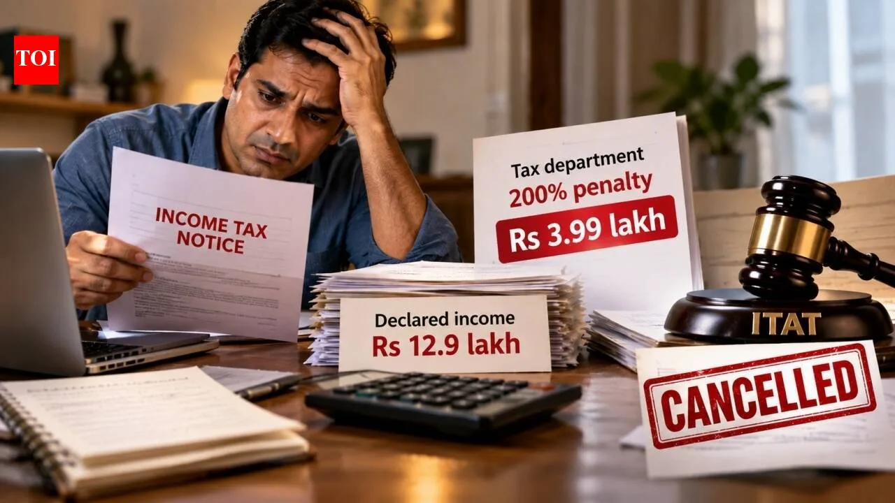 Jaipur Man Income Tax Penalty Cancelled by Tribunal in Notice Dispute