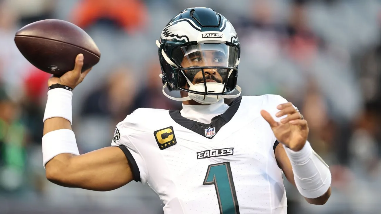 Eagles Rule Out Jalen Hurts For Panthers Game Due To Calf Blood Clot