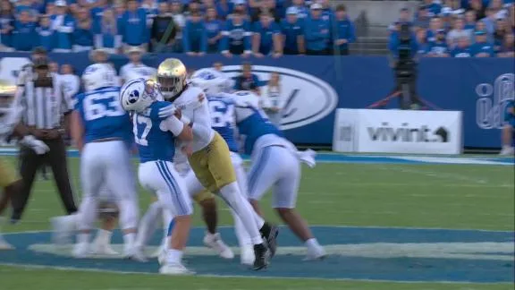 Boubacar Traore Ejected Early From Notre Dame Game Due To Targeting