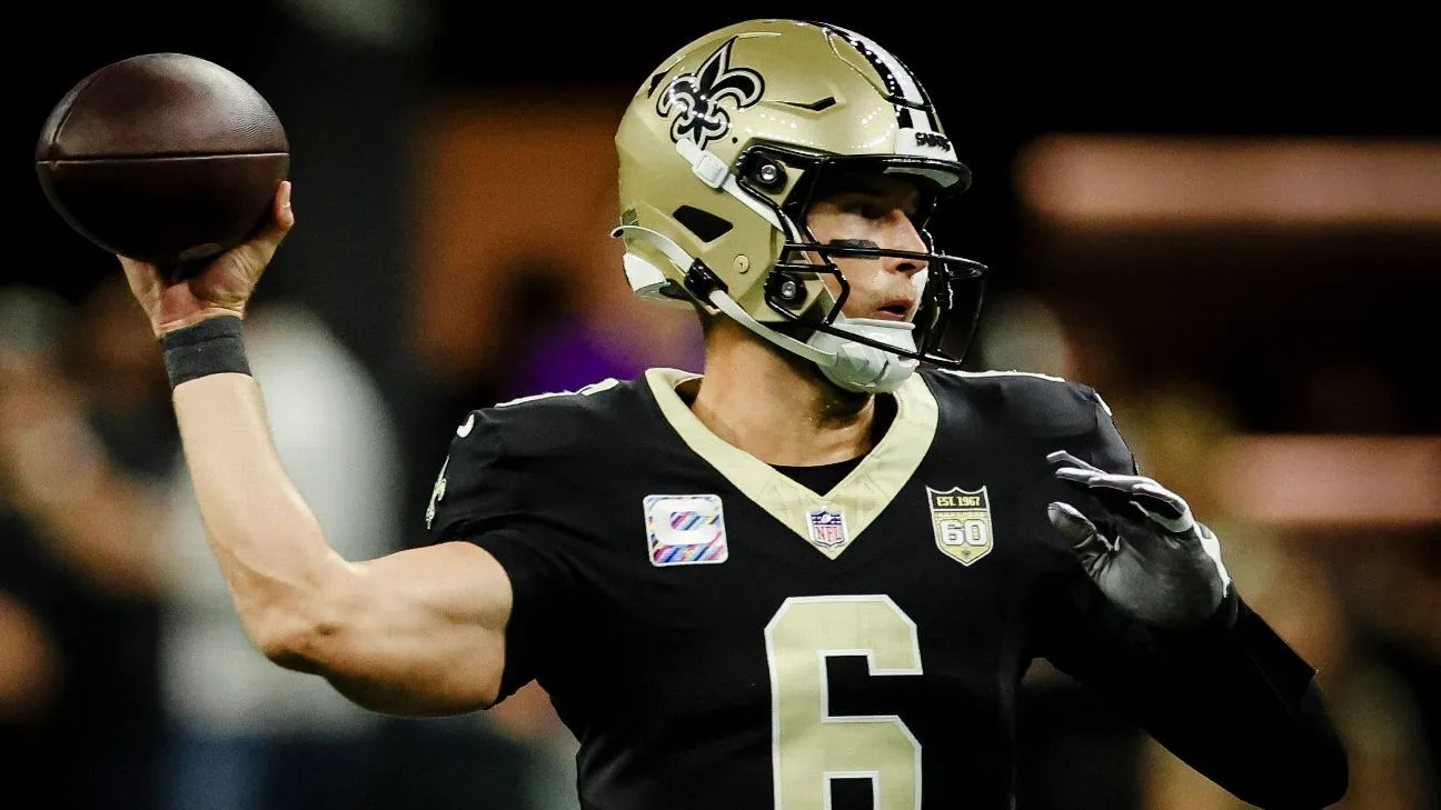 Saints vs Giants: Quarterback Tyler Shough Playing Through Fractures