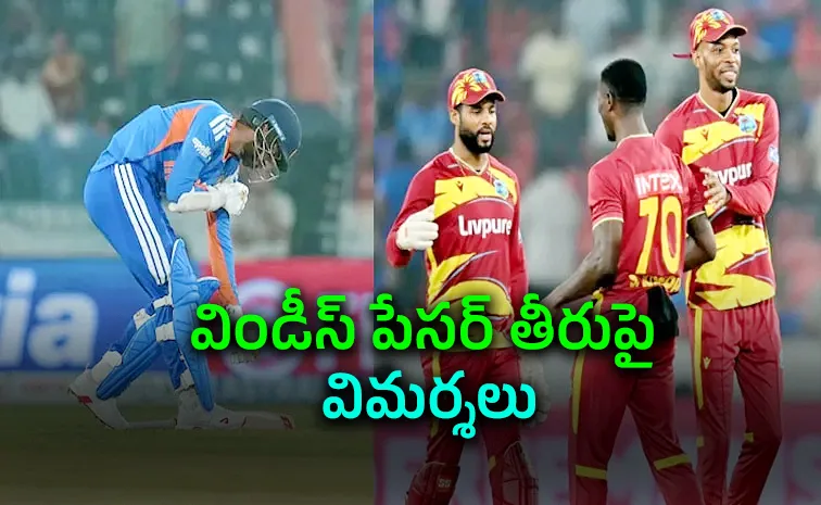 సునీల్ గవాస్కర్ మండిపాటు: వెస్టిండీస్ బౌలర్ తీరుపై విమర్శలు