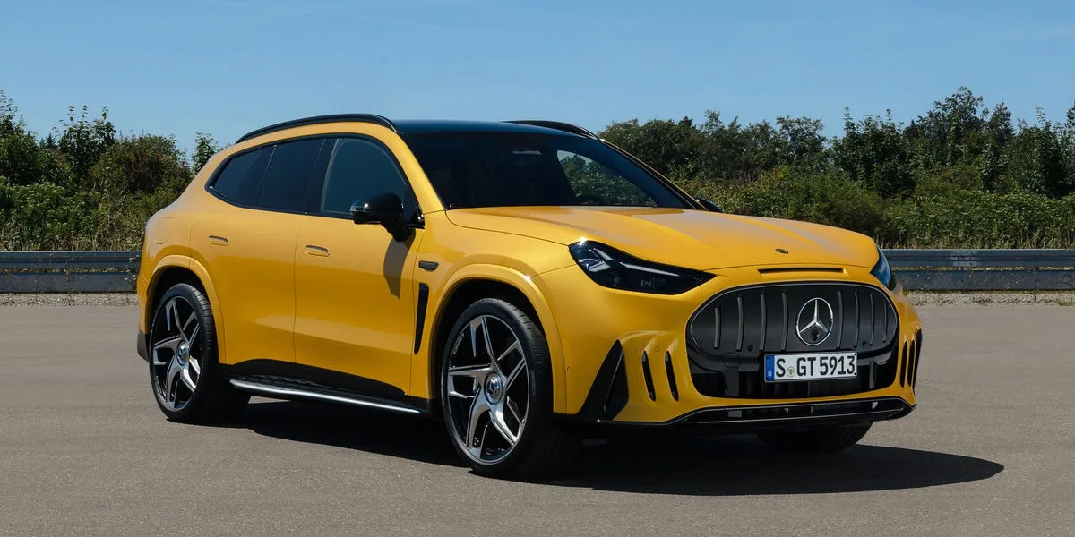 Mercedes-AMG Reveals In-House High-Performance Electric SUV