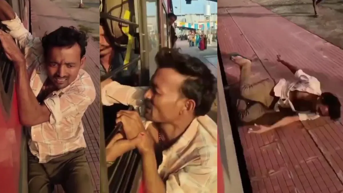 चलती ट्रेन से झपटमारी और वायरल वीडियो पर छिड़ी बड़ी बहस